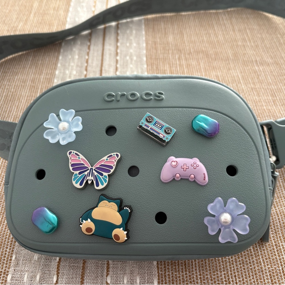 Crocs Belt Bag with Jibbitz